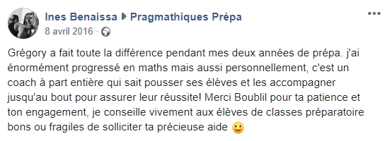 Cours de maths webcam online en prépa ECG 2